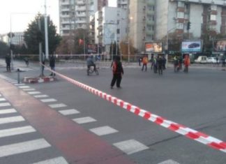 Protestuesit bllokojnë udhëkryqet në Shkup