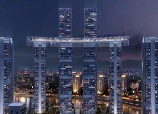 Përfundon ndërtimi i kryeveprës kineze, ka 8 rrokaqiej 250 metra të lartë (VIDEO)