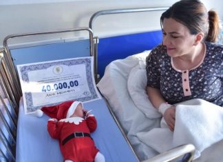 Bebushi i parë i Tetovës djalë, shpërblehet me 40 mijë denarë nga komuna