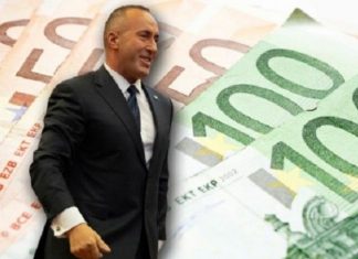 Ja sa miliona euro ja humbi Serbisë Ramush Haradinaj për 57 ditë