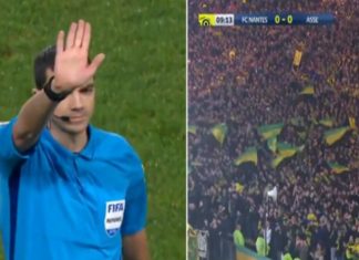 Ndeshja e Nantes ndërpritet në minutën e 9-të për nder të Emiliano Salas