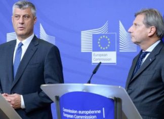 Thaçi tregon detaje nga biseda e tij me komisionerin Hahn