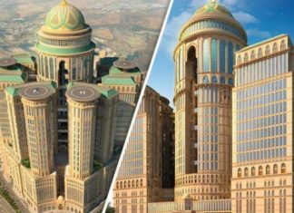 10,000 dhoma, 70 restorante dhe katër “pista” helikopteri: Në Mekë po ndërtohet hoteli më i madh në botë (FOTO)