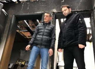 Shqiptarit nga Kosova i digjet shtëpia, Elvis Naçi e bën me shtëpi të re