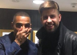 Boateng nuk e mban dot të qeshurën me “look”-un e Gerard Pique (FOTO)