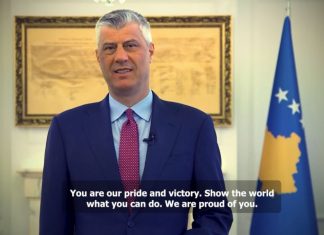Thaçi për lojtarët e kombëtares: Jeni krenaria jonë