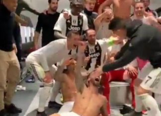 Çfarë nuk u pa, pas “tripletës”? Ja “shpërthimi” i shokëve për CR7 (VIDEO)