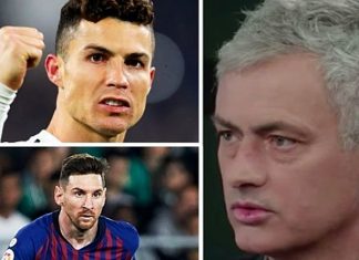 Cristiano Ronaldo krahasohet me Lionel Messin nga Jose Mourinho