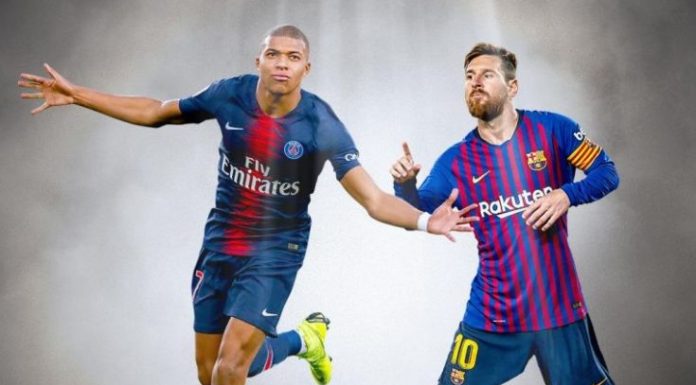 messi mbappe