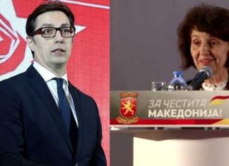 Kryeson bindshëm Pendarovski, ja sa vota i ik Siljanovskës