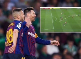 Se Messi dhe Jordi Alba kuptohen në mënyrë telepatike e tregon edhe pasimi i argjentinasit drejt spanjollit ndaj Atleticos (VIDEO)