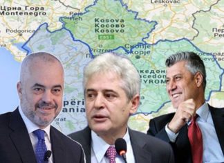 Edi Rama, Hashim Thaçi dhe Ali Ahmeti zhvillojnë takim sekret në Prizren, bashkimi kombëtar po afron