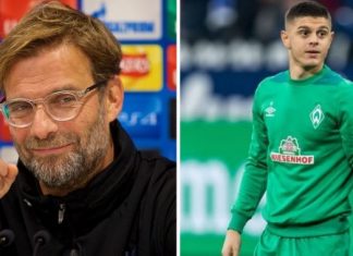Klopp i ndjek ndeshjet e Milot Rashicës
