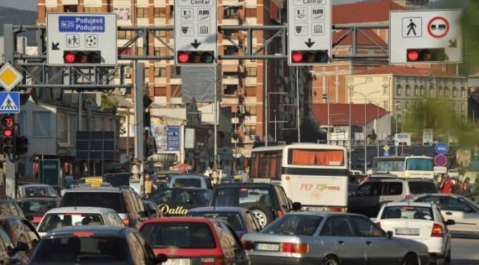 trafik makina prishtine
