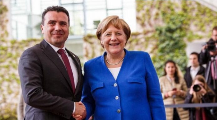 zaev merkel