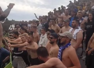 Tifozët e Tiranës që thërritën në stadium “Allahu Akbar” merren në hetim (VIDEO)