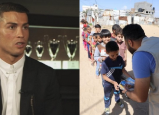 Ronaldo mahnit me gjestin e tij, dhuron 1.5 milionë euro për iftar në Palestinë (FOTO)