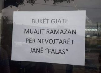 Edhe këtë vit në Saraj bukët gjatë muajit Ramazan për nevojtarët do të jenë falas