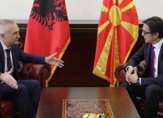Ja mesazhi i Ilir Metës gjatë takimit me Pendarovskin