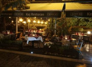 I biri i deputetit grushton kamarierin në një restorant të Shkupit