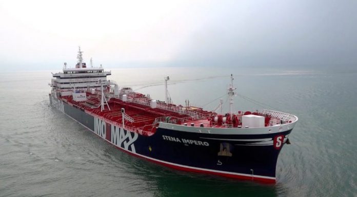 tanker nafte