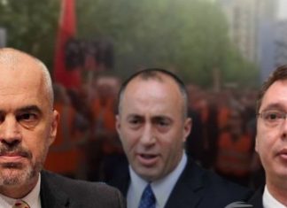 A kishte të drejtë Haradinaj kur thoshte se Rama dhe Vuçiqi duan ndarjen e Kosovës
