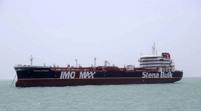 tanker nafte