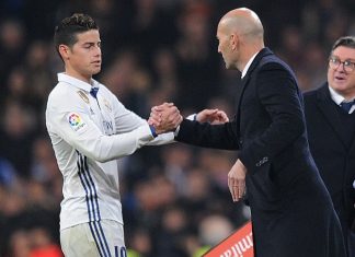 Zidane: James Rodriguez është i lumtur te Reali