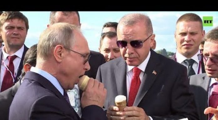 Putin Erdogan akullore