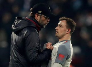 Klopp: Shaqiri është në gjendje të shkëlqyer, po nuk po luan mjaftueshëm