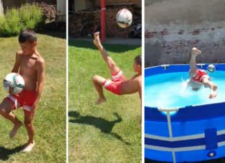 Djaloshi shqiptar që ëndërron një ditë të bëhet si Messi (VIDEO)