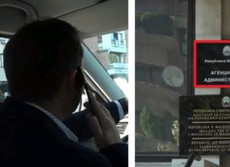 Bujar Osmani urdhëron drejtorin maqedonas të vendos tabelë në gjuhën shqipe (VIDEO)