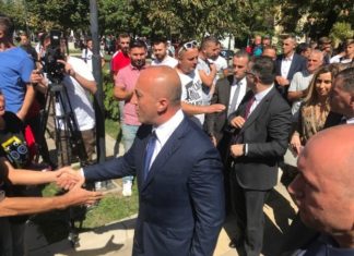 Haradinaj: Kufiri është i paprekshëm si mbas shpine, si në front