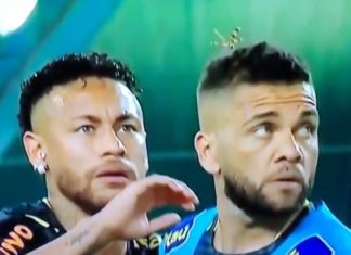 Neymar dhe Dani Alves, video më qesharake që do ta shihni sot (VIDEO)