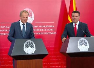 Donald Tusk: Maqedonia e Veriut e ka bërë punën e saj (VIDEO)