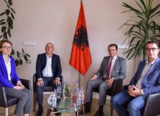 Kurti prezanton dy shkencëtarët nga Maqedonia që i’u bashkuan Vetëvendosjes