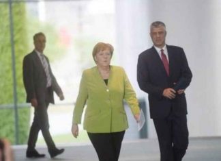 Media amerikane: Angela Merkel e vetme ndali përpjekjet e Thaçit për shkëmbim të territoreve