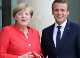 Kanceralja Merkel po mundohet ta bindë Macronin mos i bllokojë negociatat për Maqedoninë dhe Shqipërinë
