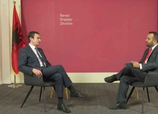 Albin Kurti: Do i përkrahim shqiptarët e Maqedonisë dhe jo individët që meren me politikë (VIDEO)