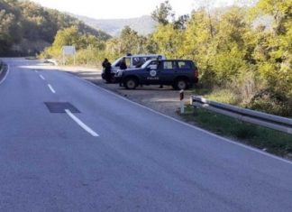 Dalin pamjet: Pjesëtarët e ROSU në pikën kufitare për ta ndaluar hyrjen e ekipit serb (VIDEO)