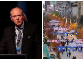 Pse gjithë ky organizim për mikpritjen e anglezëve? Kujtojmë fjalimin e Alasdair Bell, që shtyu Kosovën në UEFA