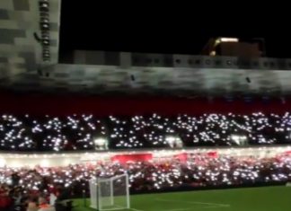 Magjepsëse, pamjet emocionuese nga “Air Albania”, Spektakël që të rrënqeth (VIDEO)