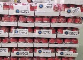 Forumi rinor i BDI-së mundohet të përfitojë pikë politike edhe në fatkeqësi, logo partiake në “gullashin” e dërguar në Shqipëri