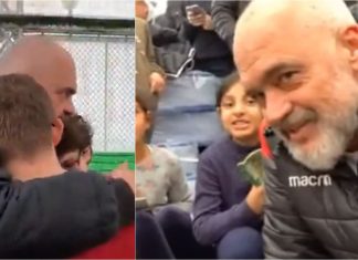 Rama dhe vullnetarët nga Tetova dhe Kosova këndojnë për fëmijët këngën ‘Xhamadani Vija Vija’ (VIDEO)
