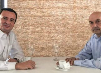 Përfundon takimi LDK-VV: Albin Kurti dhe Isa Mustafa vendosin për postin e presidentit