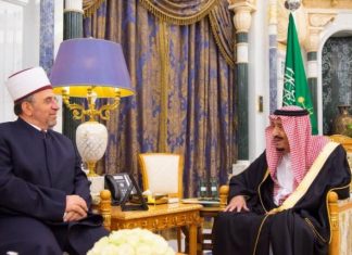 Myftiu i Kosovës Tërnava tek Mbreti arab Salman: Për Islamin dhe muslimanët