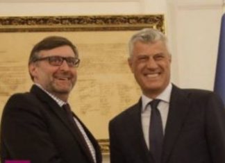 Përfundon takimi Thaçi-Palmer, Thaçi: Kosova po ndjek rrugën e drejtë