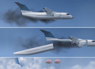 Aeroplan krejtësisht ndryshe: Ky model do shpëtonte shumë njerëz në raste fatkeqësie (VIDEO)