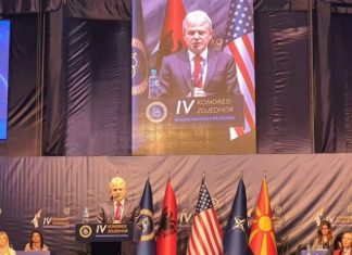 Ali Ahmeti nga kongresi i partisë së tij beson se në 12 prill do i fitojë zgjedhjet