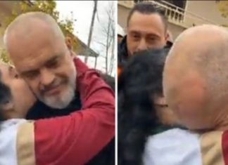 Gruaja i sulet me puthje, Rama: Avash se më mbyte, shih ç’më bone, je ly gjithë ditën sot dhe ma hudhe gjithë suvanë mu tani (VIDEO)
